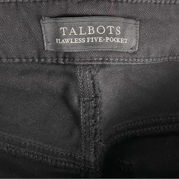 TALBOTS SLIM ANKLE JEANS | Size: 4 | Color: Black - Picture 9 of 11